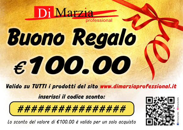 BUONO REGALO DI MARZIA ITALIA DEL VALORE DI € 100
