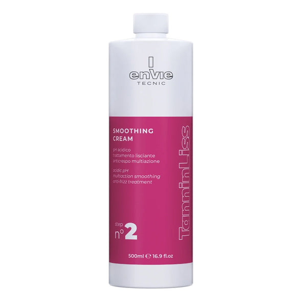 Envie Tecnic Crema Lisciante Pre-Trattamento, Smoothing Cream N.2, 500ml, con Tannino e Cheratina step n°2