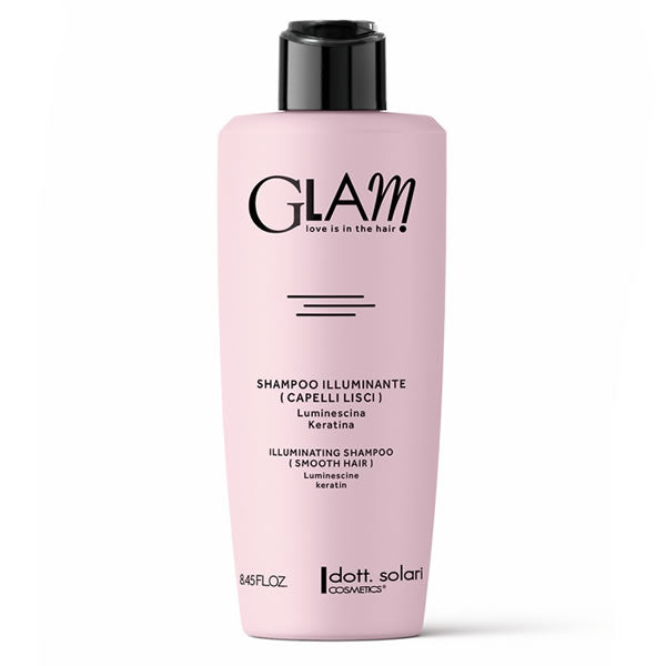 Shampoo illuminante capelli lisci Glam 250ml. "EFFETTO WOW"