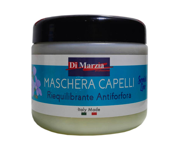 Maschera per capelli Riequilibrante Antiforfora ai Semi di Lino Di Marzia P