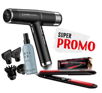 SUPER PROMO PHON iQ3 GaMa + Piastra in ceramica Papeete + Hair protector No Stress dott Solari