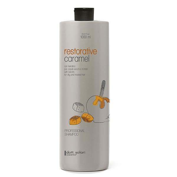 Professional shampoo restorative caramel 1000 ml